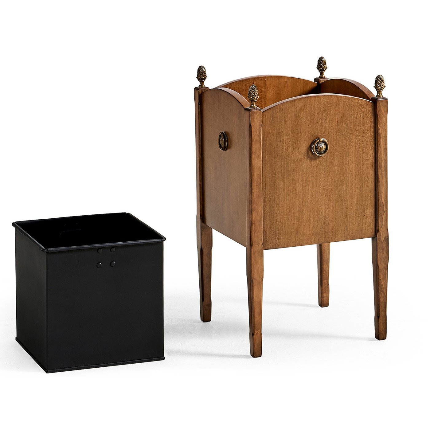 Plant Stand in Cherry Finish