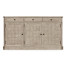 Rustic Grey Three Door Sideboard 69