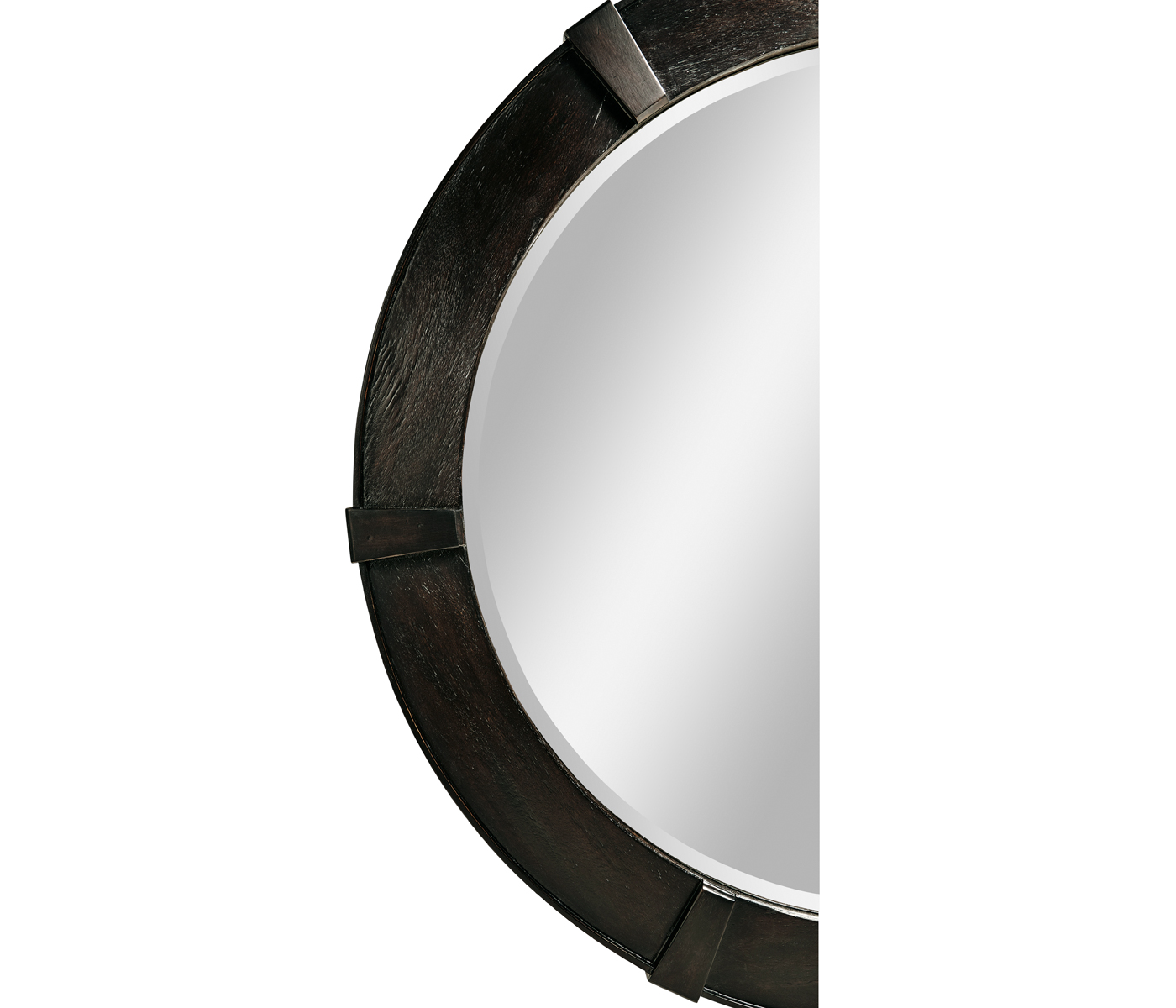 Dark Ale Round Mirror