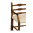 Casual Ladder Back Arm Chair