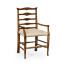 Casual Ladder Back Arm Chair