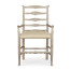 Casual Ladder Back Arm Chair