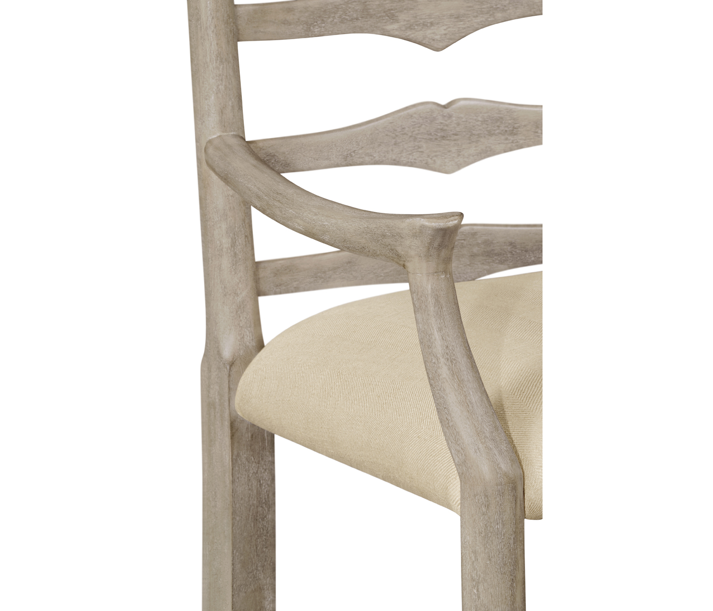 Casual Ladder Back Arm Chair