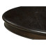 Circular Dark Ale Extending Dining Table 55