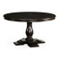 Circular Dark Ale Extending Dining Table 55