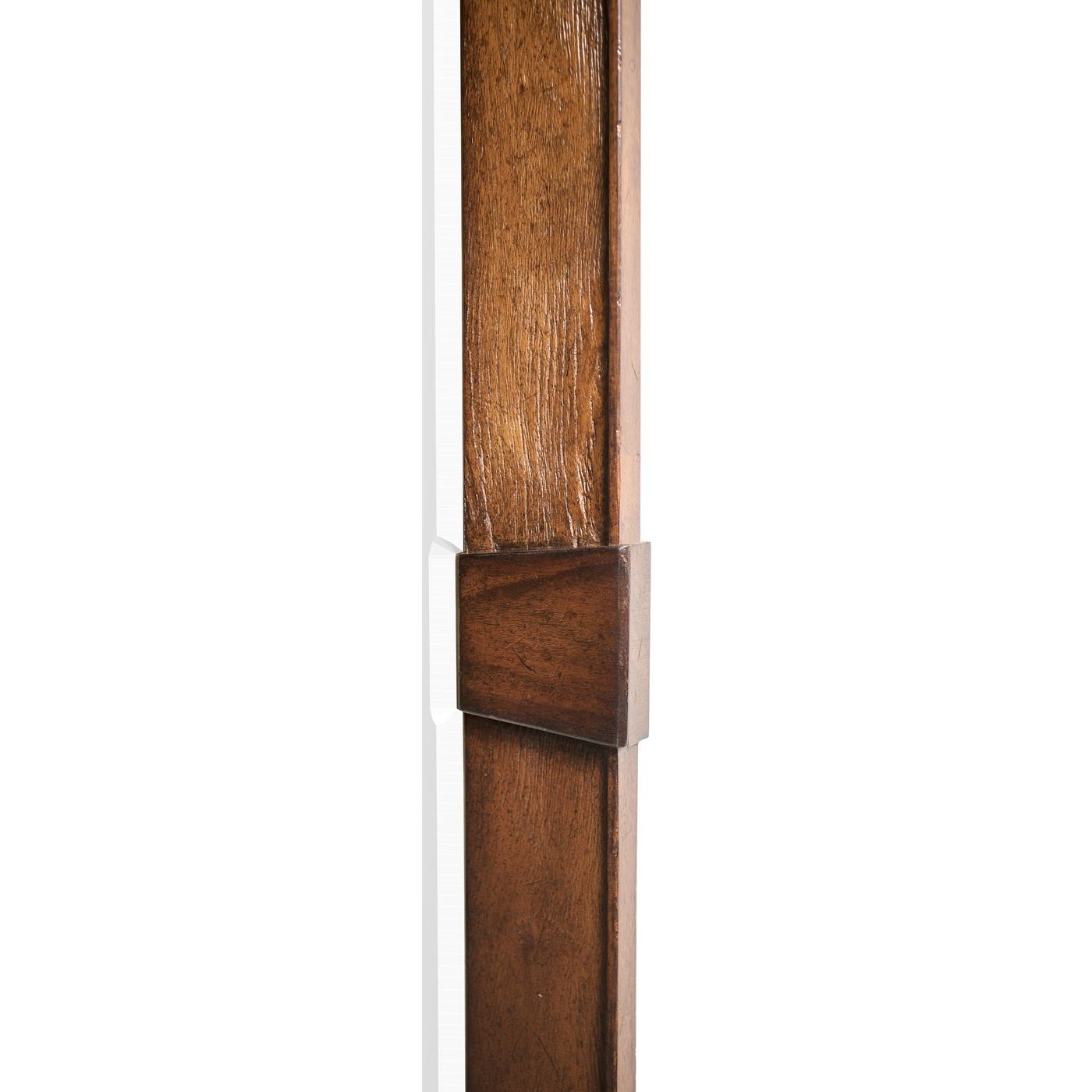 Country Walnut Rectangular Mirror