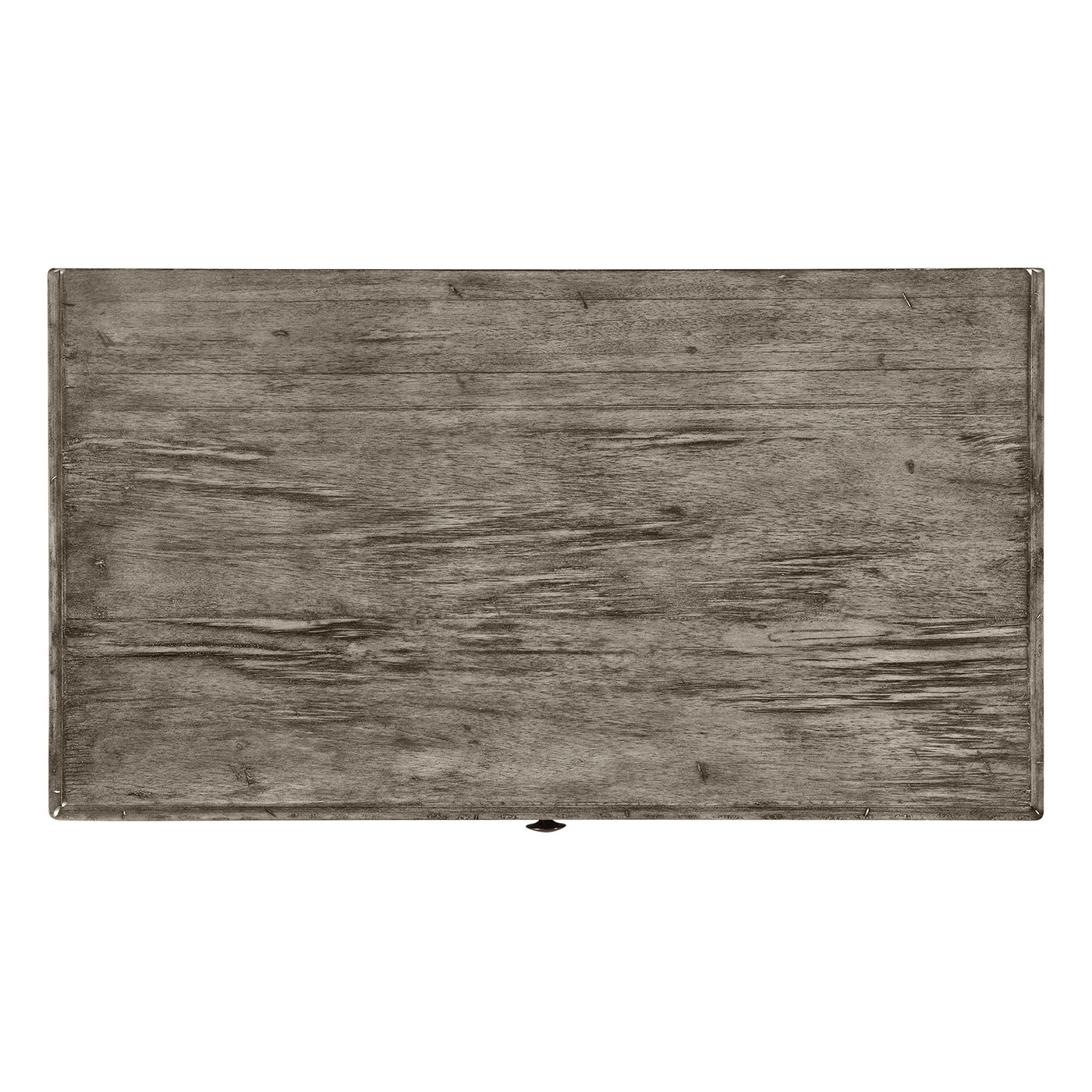 Antique Dark Grey Small Chest of Drawers