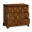 Country Walnut Small Chest of Drawers