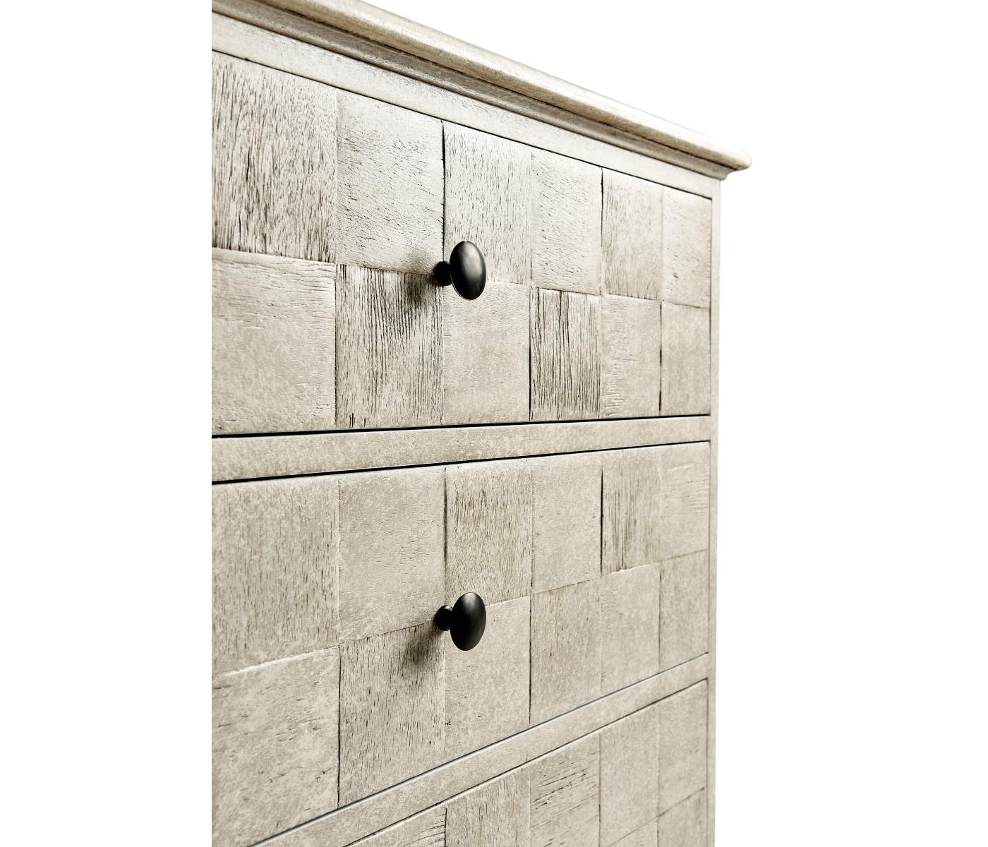 Whitewash Driftwood Small Chest of Drawers