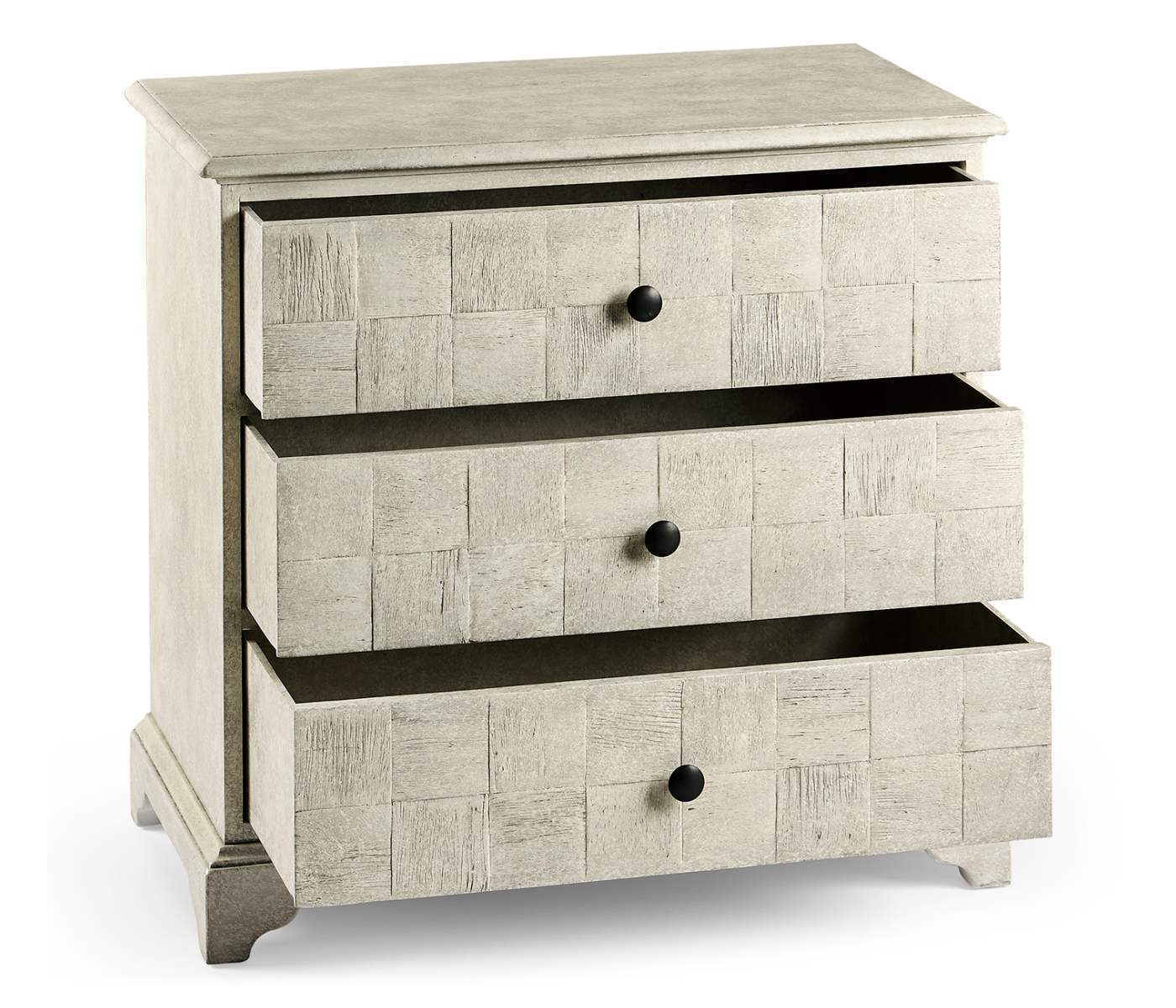 Whitewash Driftwood Small Chest of Drawers