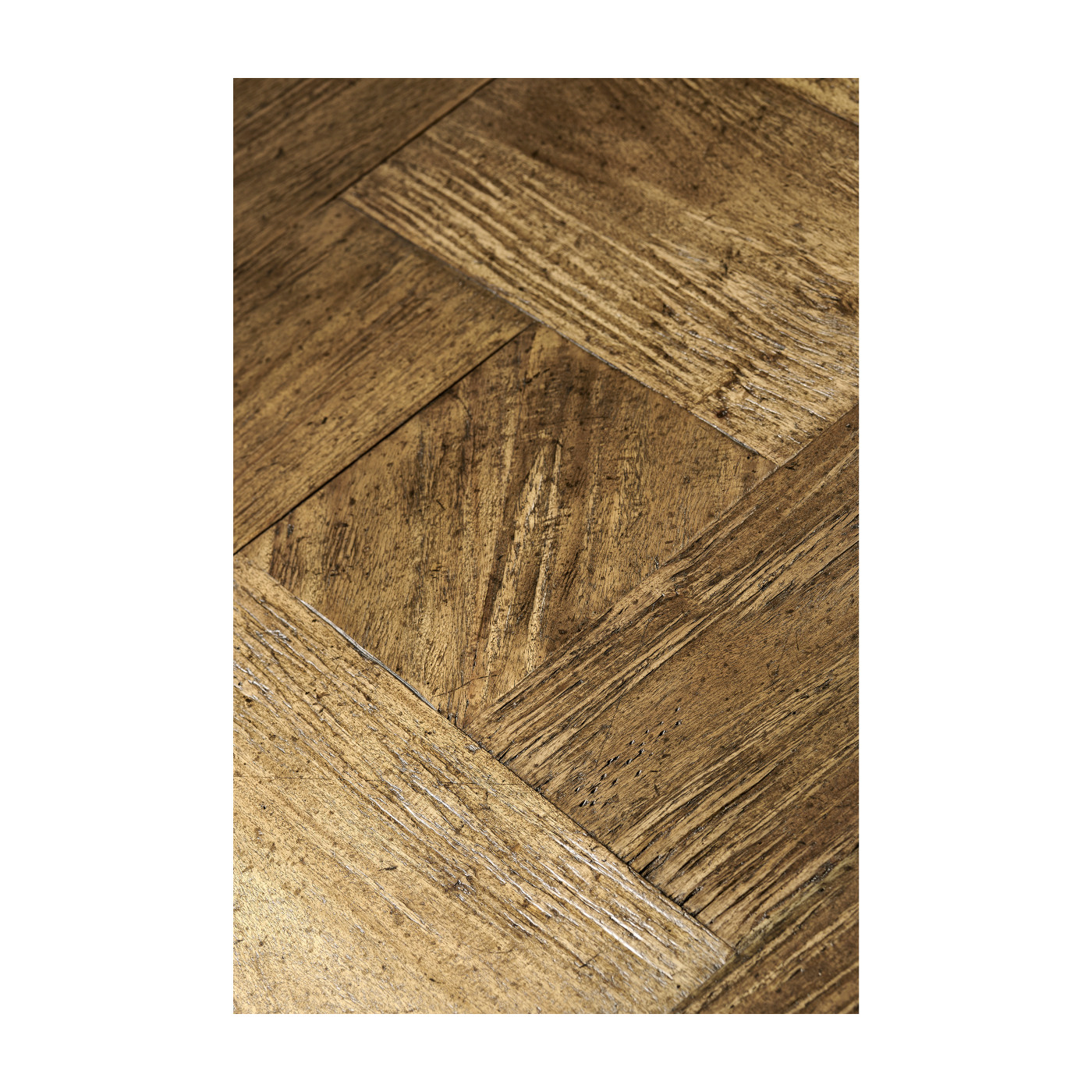 Medium Driftwood Square Coffee Table with Iron Base