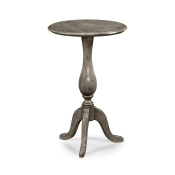 Antique Dark Grey Tall Cocktail Table