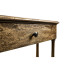 Medium Driftwood Small Console Table with Drawer