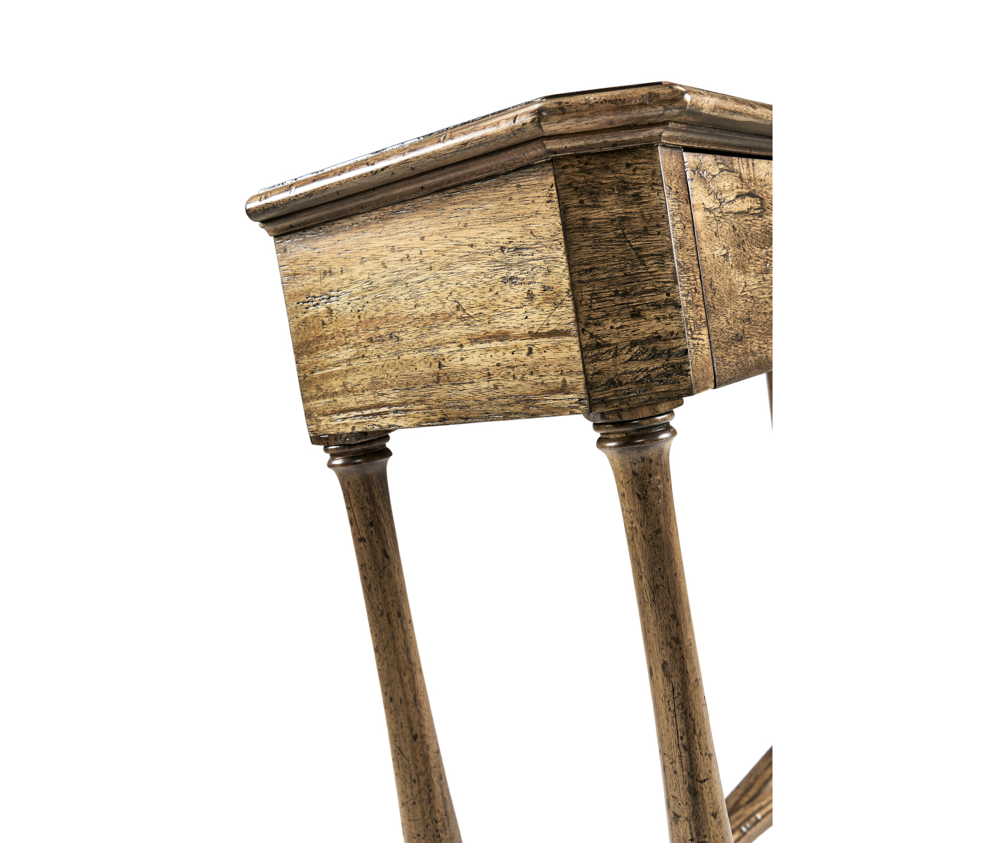 Medium Driftwood Small Console Table with Drawer