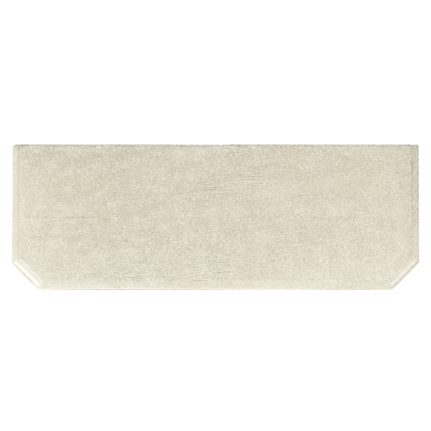 Whitewash Driftwood Small Console Table with Drawer