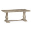 Rustic Grey Rectangular Extending Dining Table 71