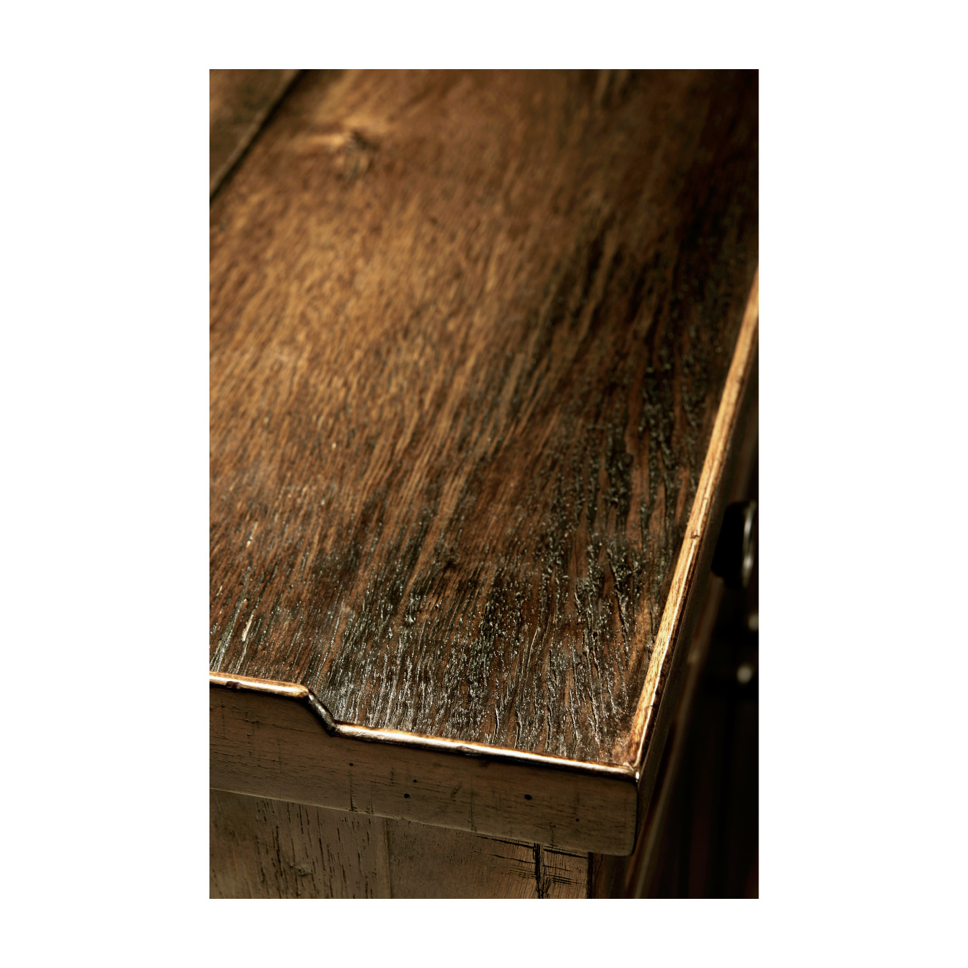 Casual Golden Ale Four Door Sideboard