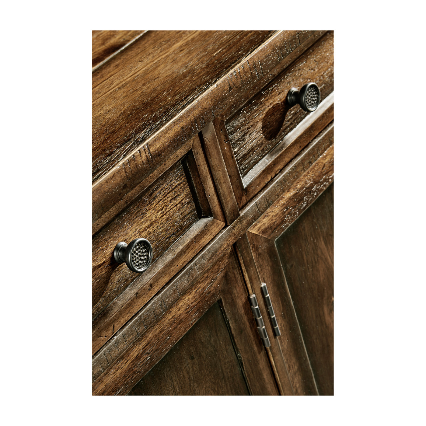 Casual Golden Ale Four Door Sideboard