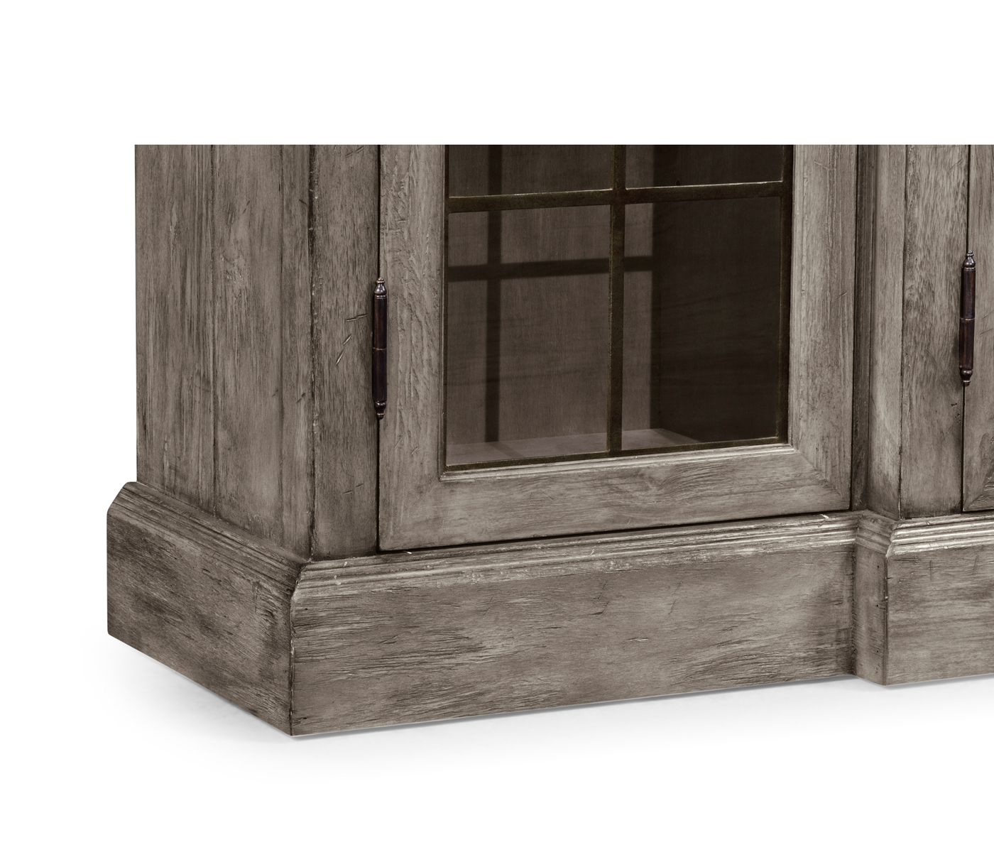 Casual Four Door China Display Cabinet