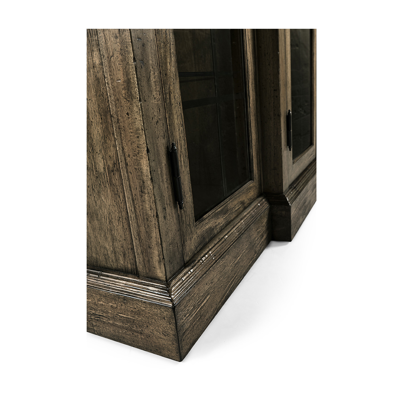 Casual Four Door China Display Cabinet