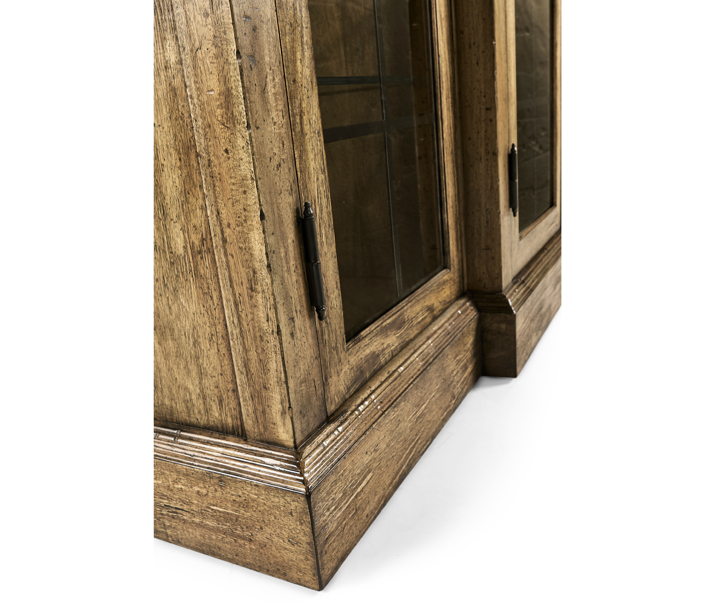 Casual Four Door China Display Cabinet