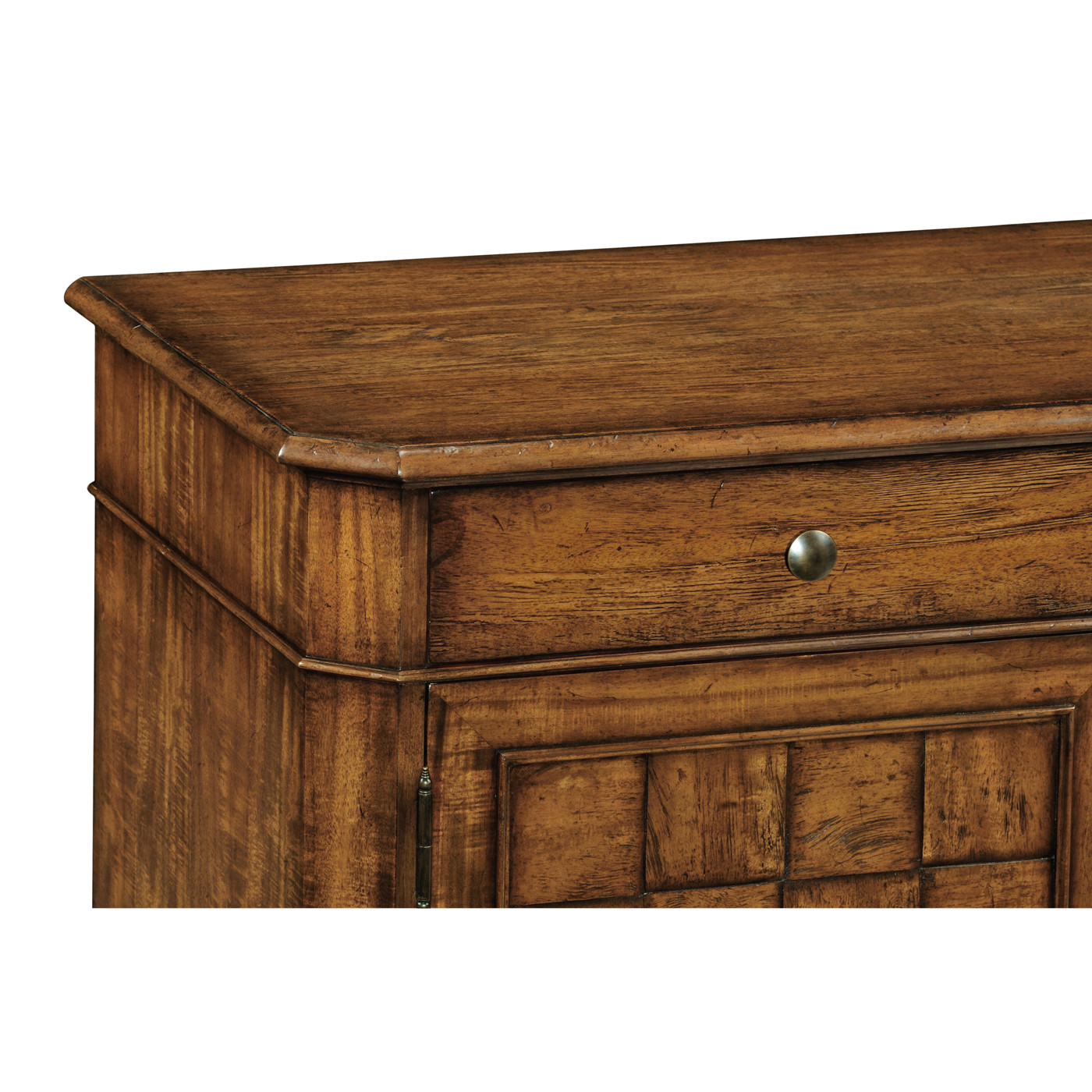Country Walnut Three Door Sideboard 65
