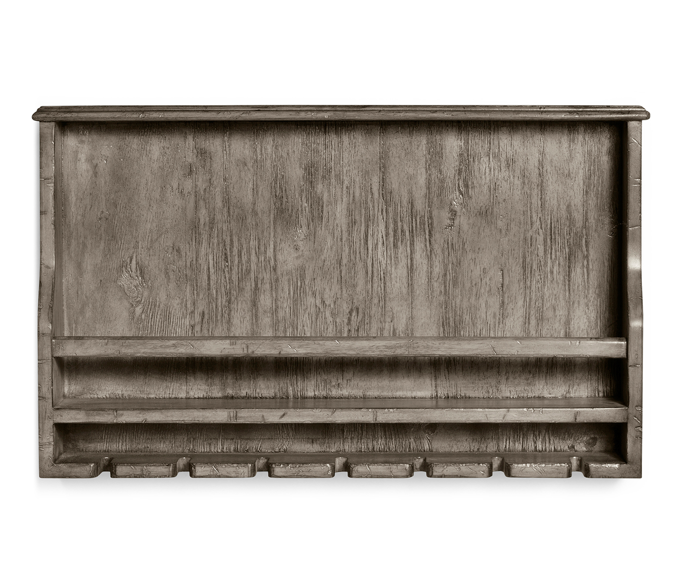 Wall Hanging Wine Rack in Antique Dark Grey