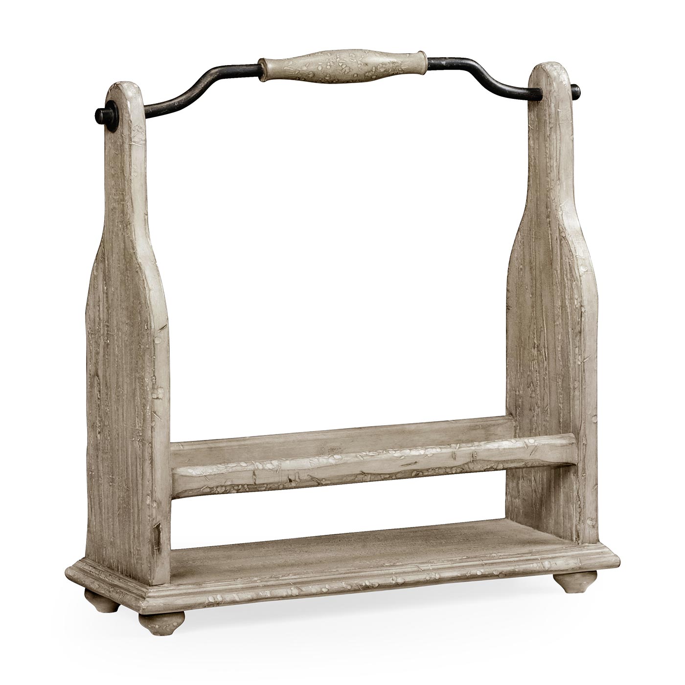 Wine Bottle Holder in Rustic Grey