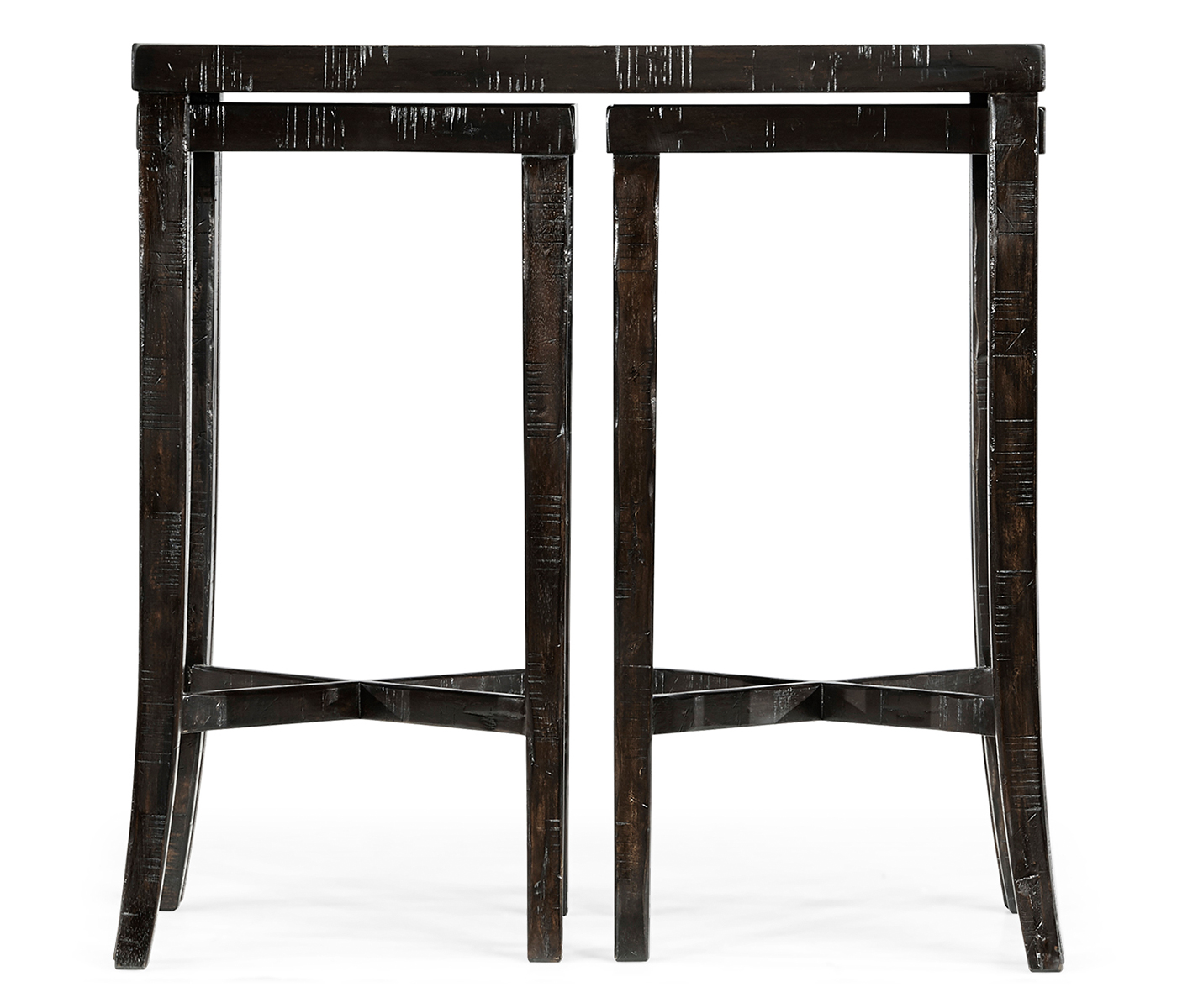 Nesting Cocktail Tables in Dark Ale