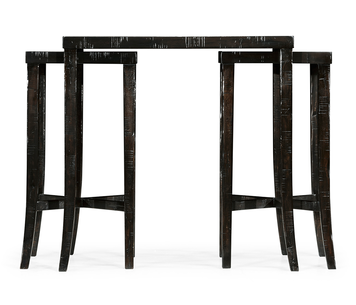 Nesting Cocktail Tables in Dark Ale