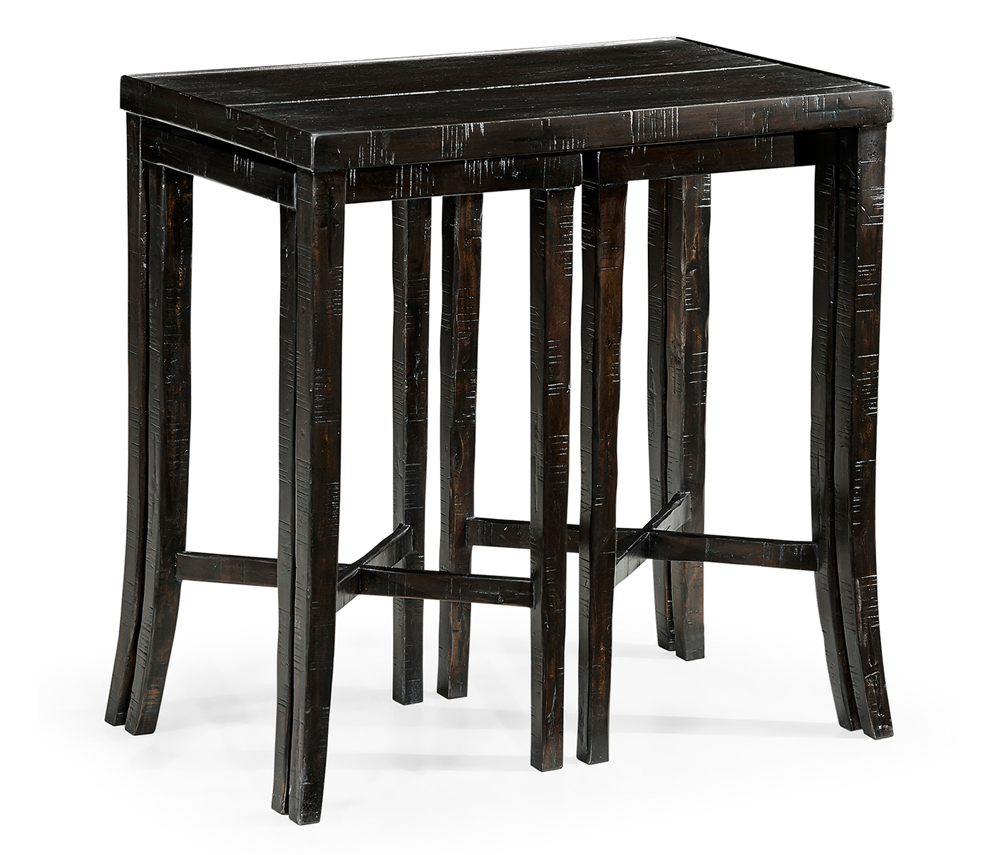 Nesting Cocktail Tables in Dark Ale
