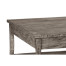 Square Coffee Table in Antique Dark Grey