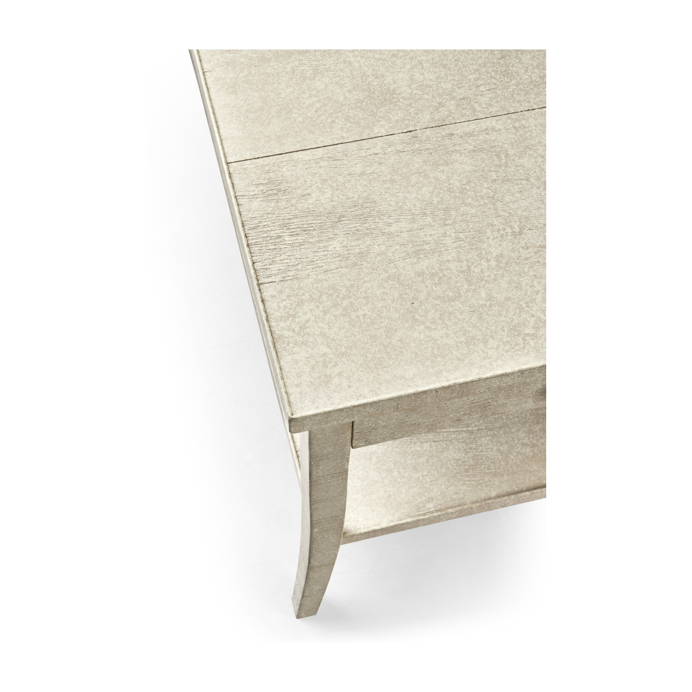 Square Coffee Table in Whitewash Driftwood