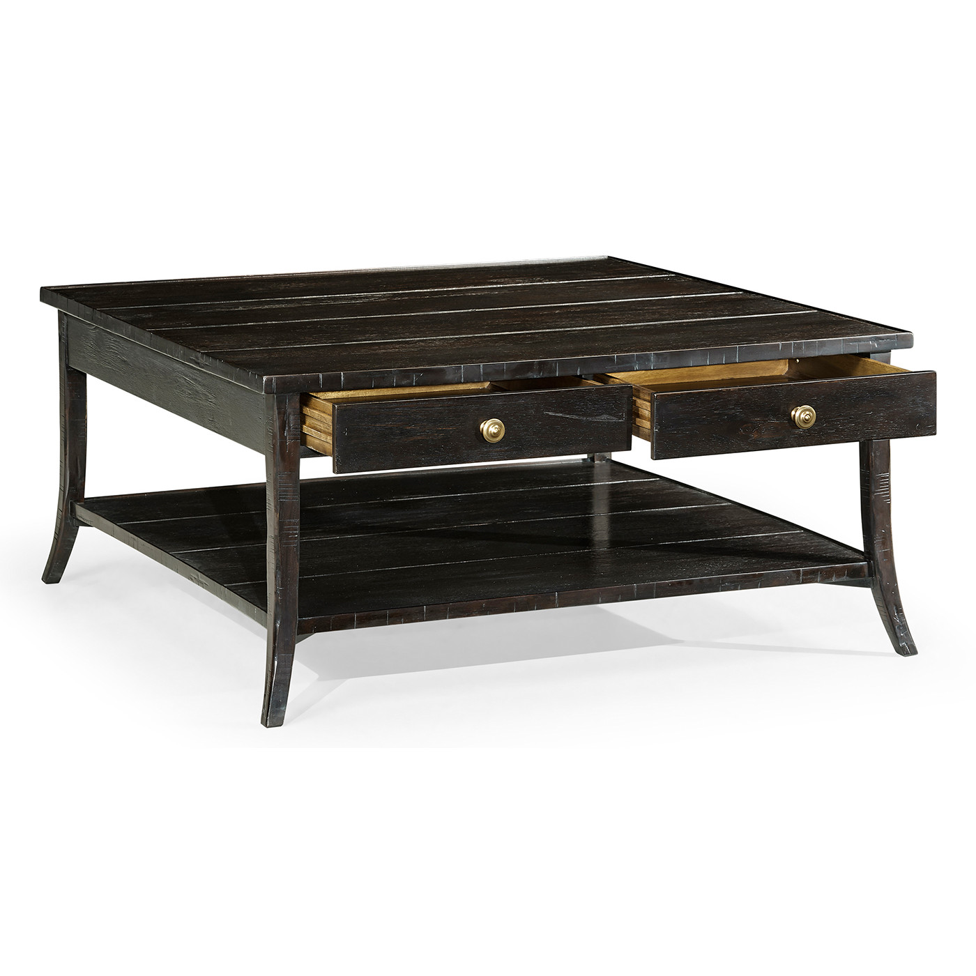 Square Coffee Table in Dark Ale