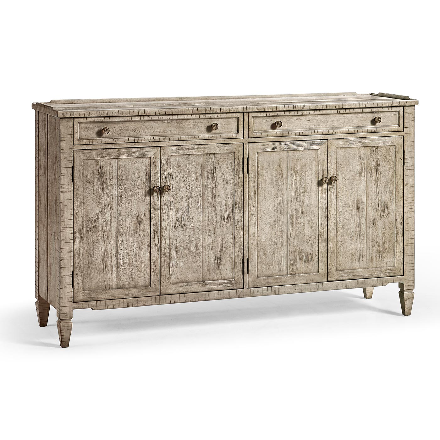 Four-Door Sideboard in Rustic Grey