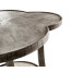 Quatrefoil Lamp Table in Antique Dark Grey