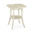 Quatrefoil Lamp Table in Whitewash Driftwood