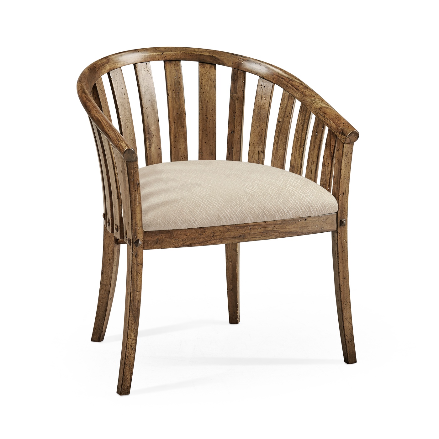 Casual Tub Upholstered Arm Chair