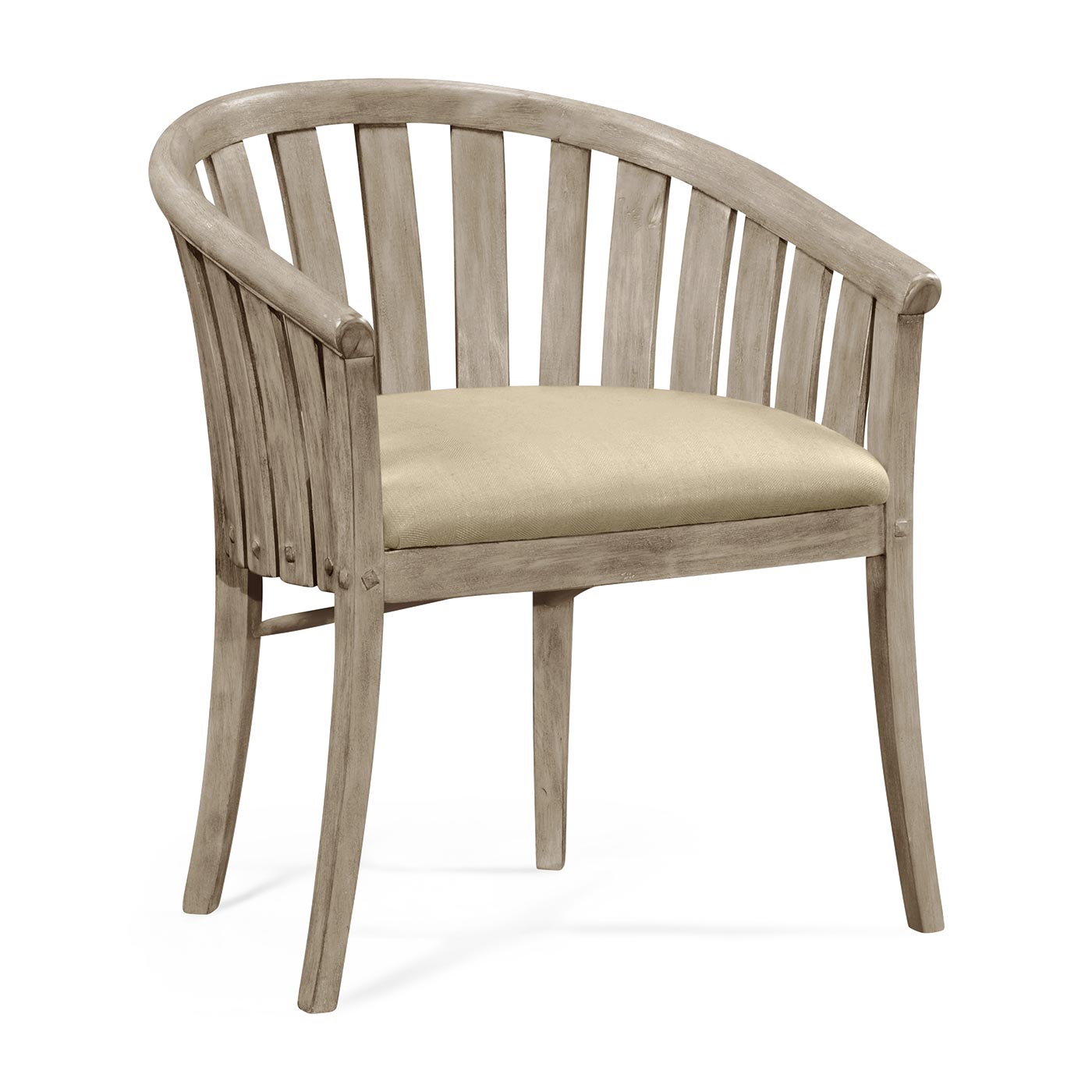 Casual Tub Upholstered Arm Chair