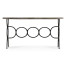 Casual Console Table with Iron Base