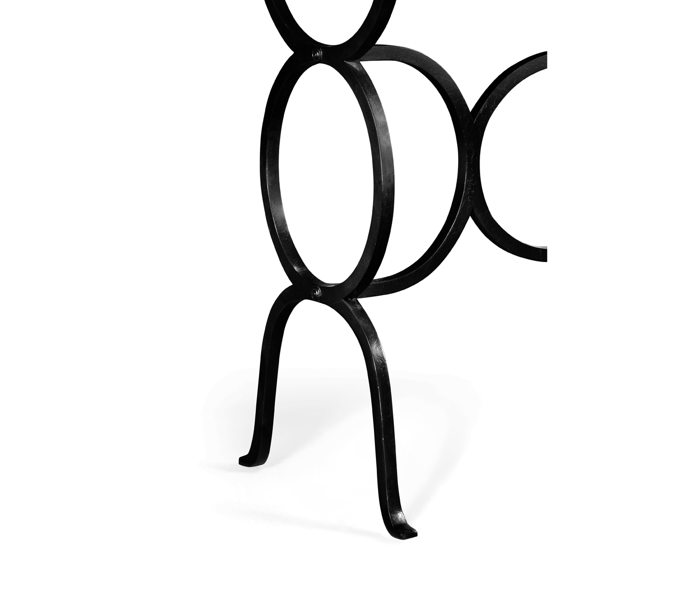 Casual Console Table with Iron Base