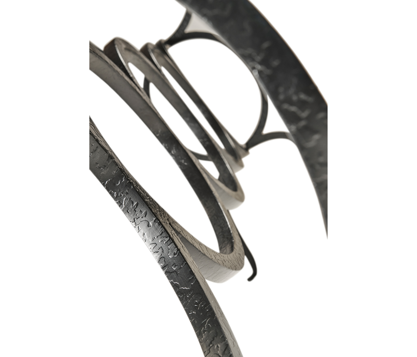 Casual Console Table with Iron Base