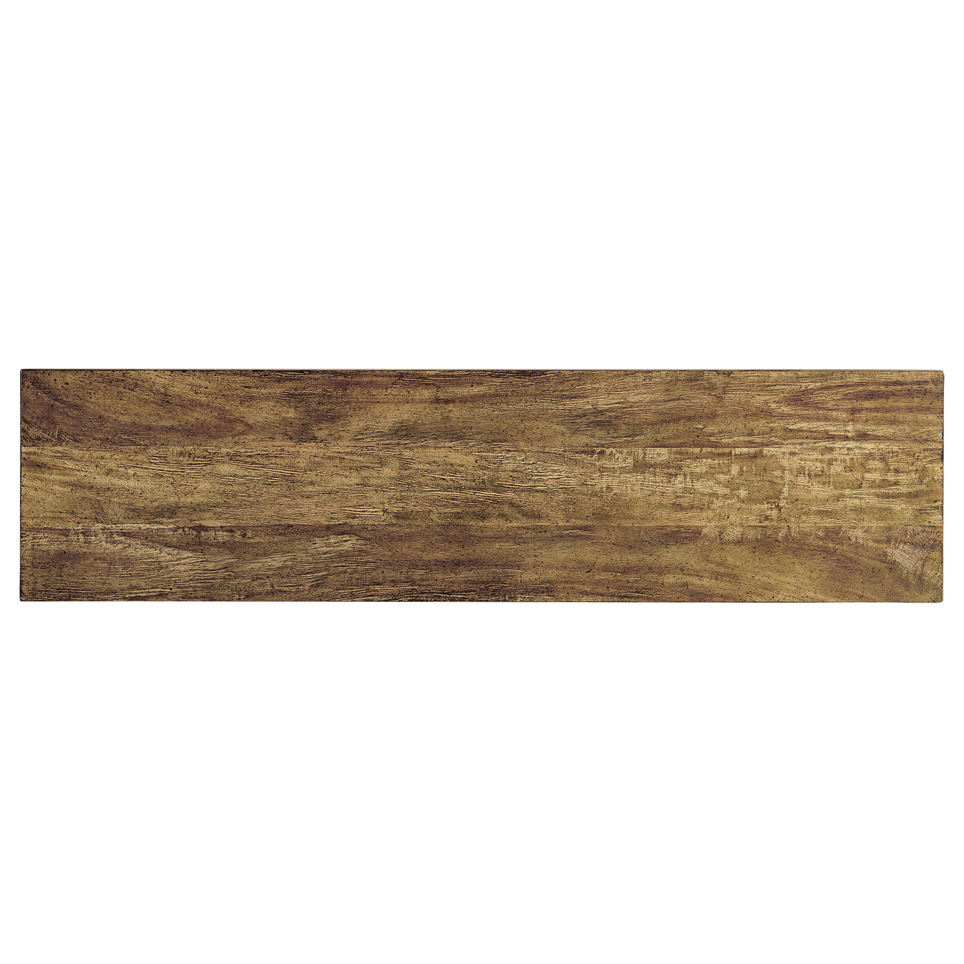 Casual Console Table with Iron Base