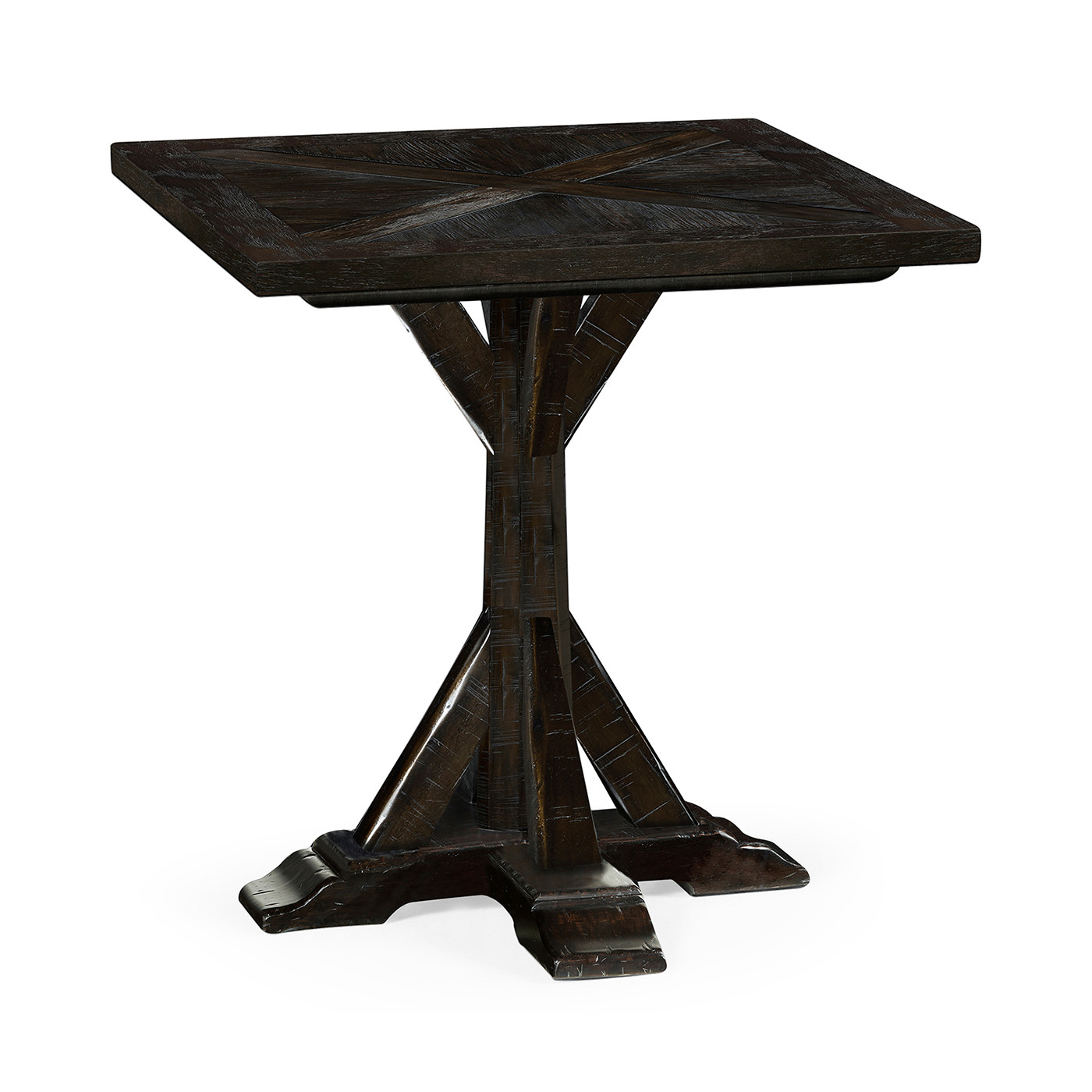 Dark Ale Square Side Table