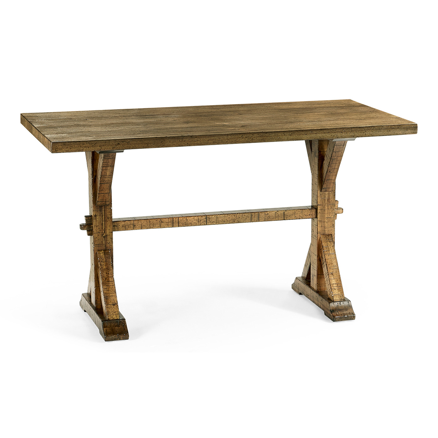 Solid Medium Driftwood Dining Table 54