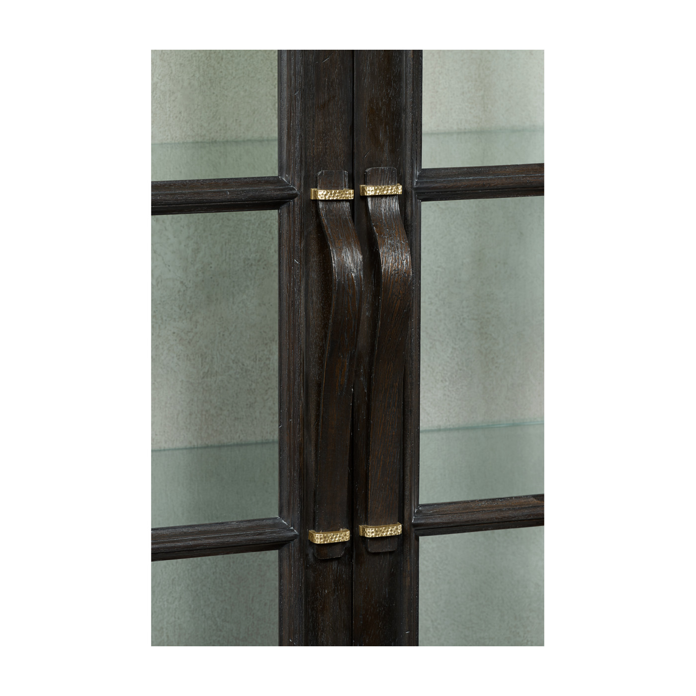 Casual Plank Dark Ale Tall Glazed Cabinet