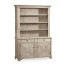 Rustic Grey China Cabinet