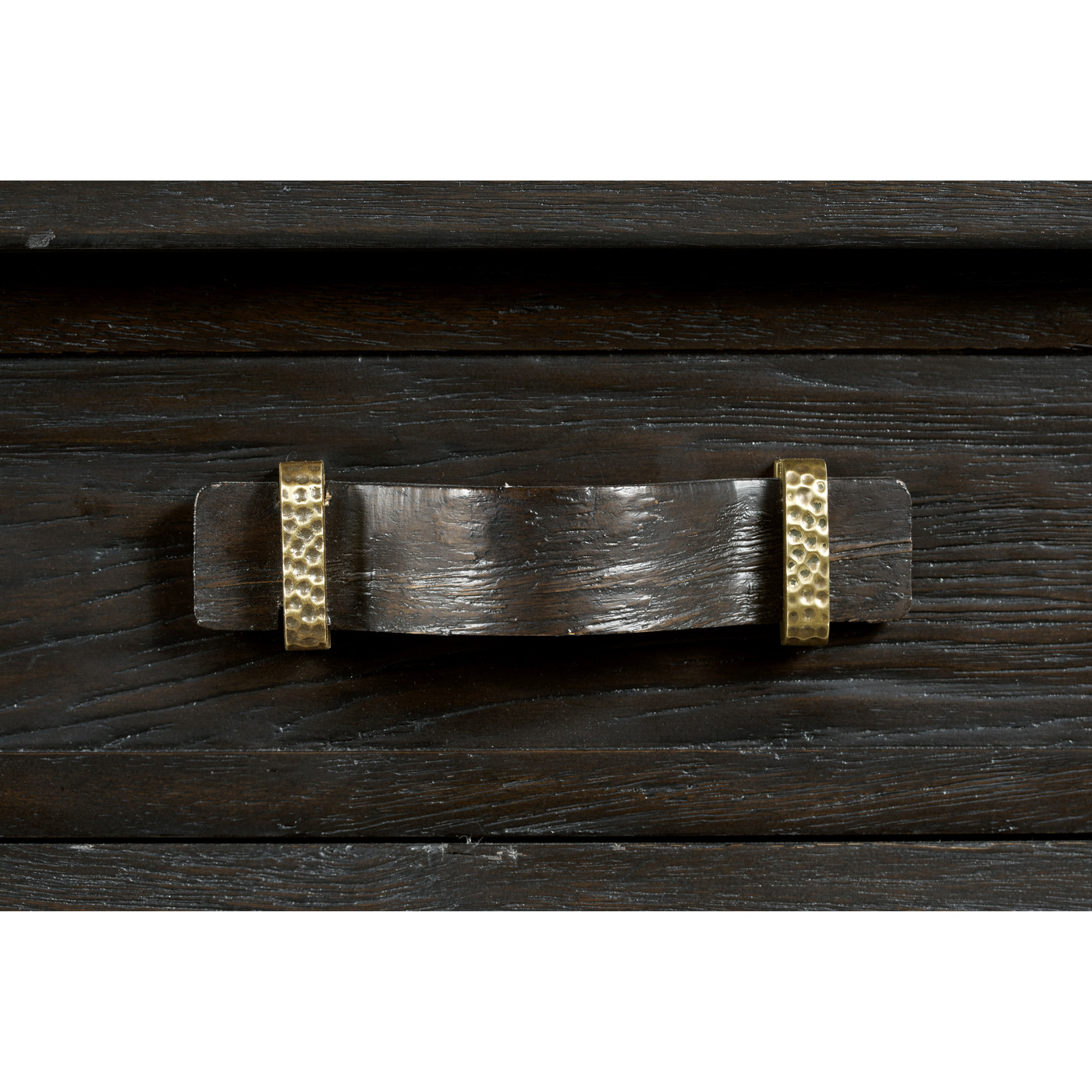 Dark Ale Plank Buffet with Strap Handles