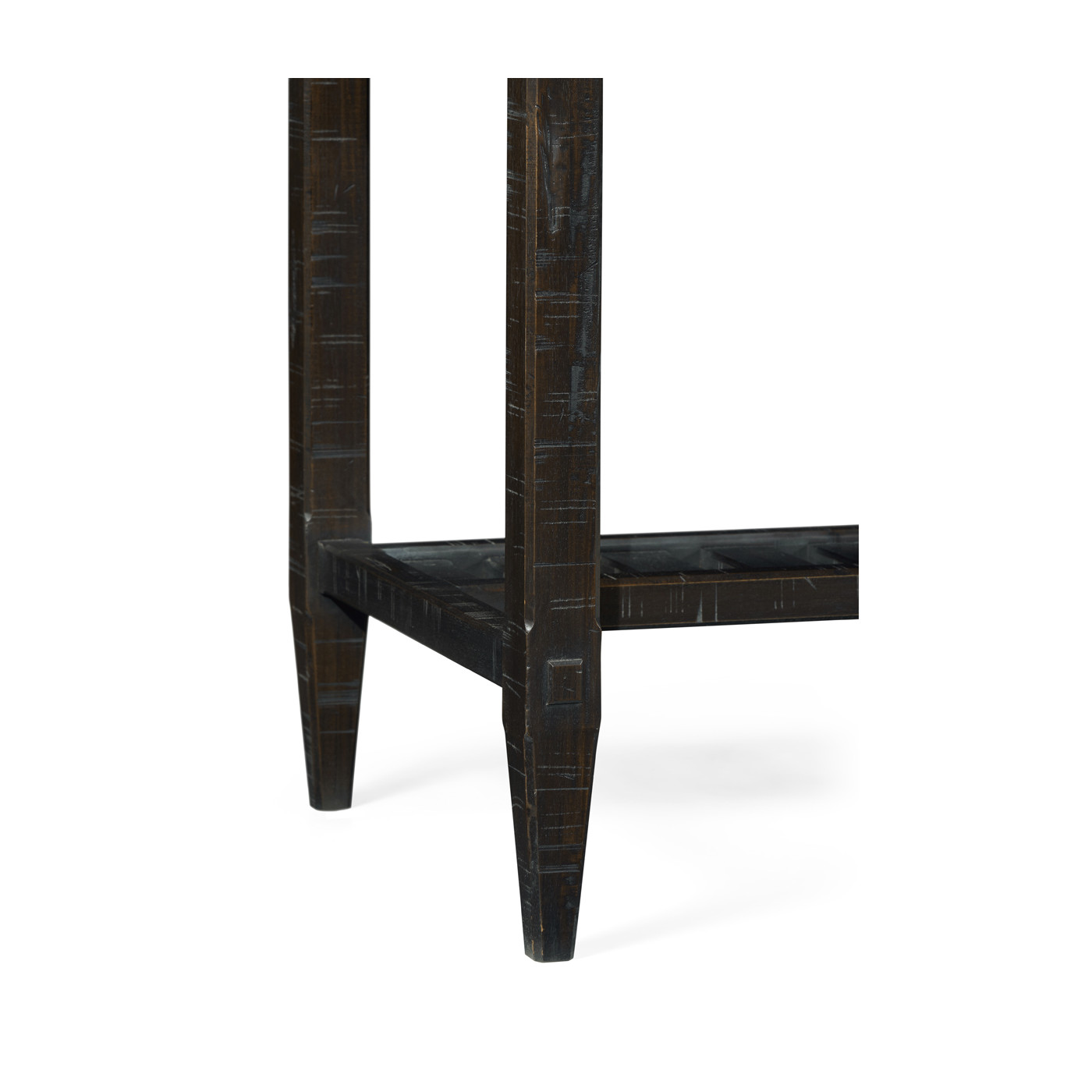 Dark Ale Plank Buffet with Strap Handles