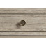 Rustic Grey Plank Buffet with Strap Handles